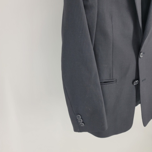 Michael Kors Boys Youth Black Blazer Jacket Suit Coat Formal Size 14R - Picture 8 of 12